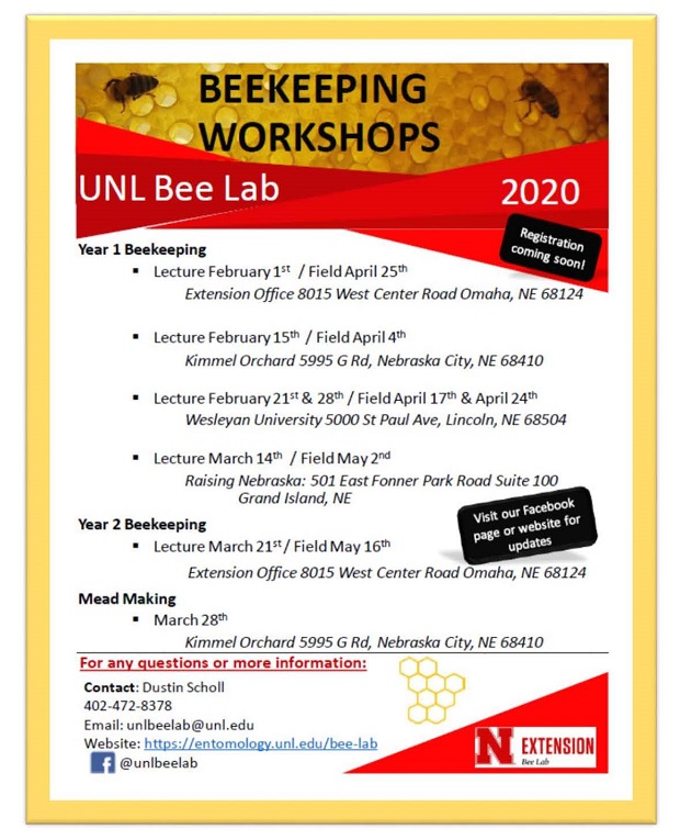 BeeKeeping Workshops 2020