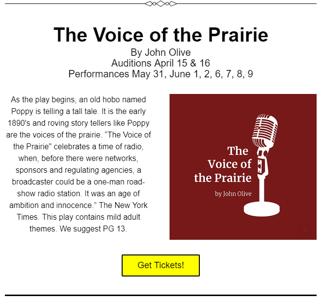 Lofte voice of the prairie