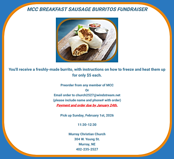 2025 01 07 MCC burritos