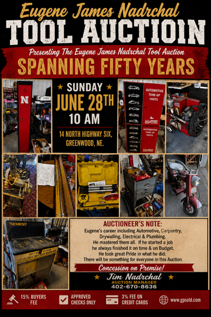 GP tool auction
