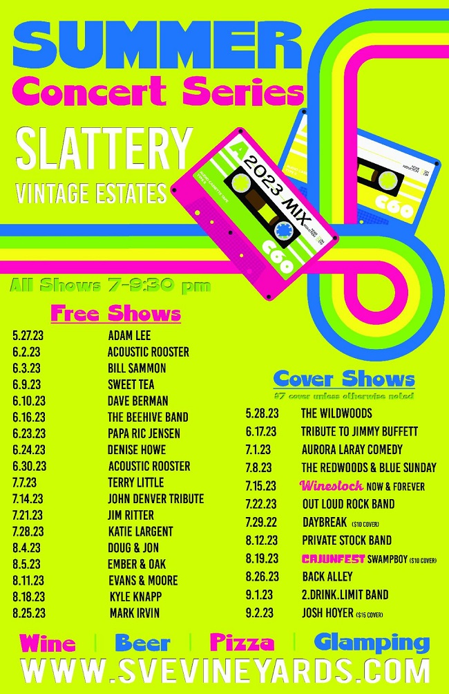 SVE summer concerts series